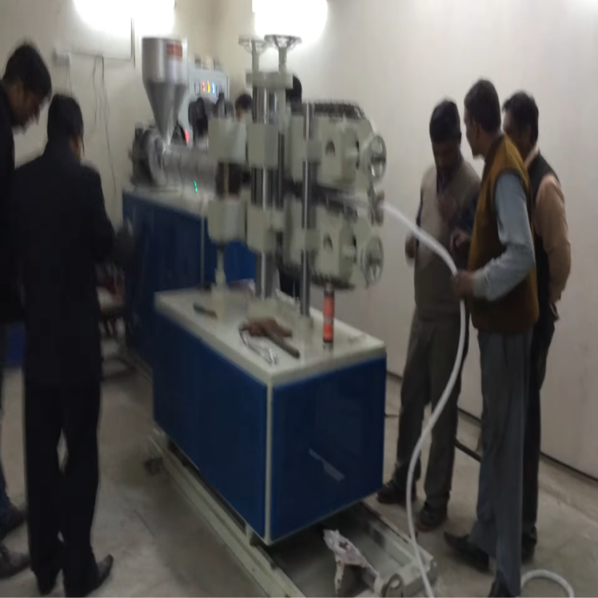 Automatic HDPE Pipe Extrusion Plant