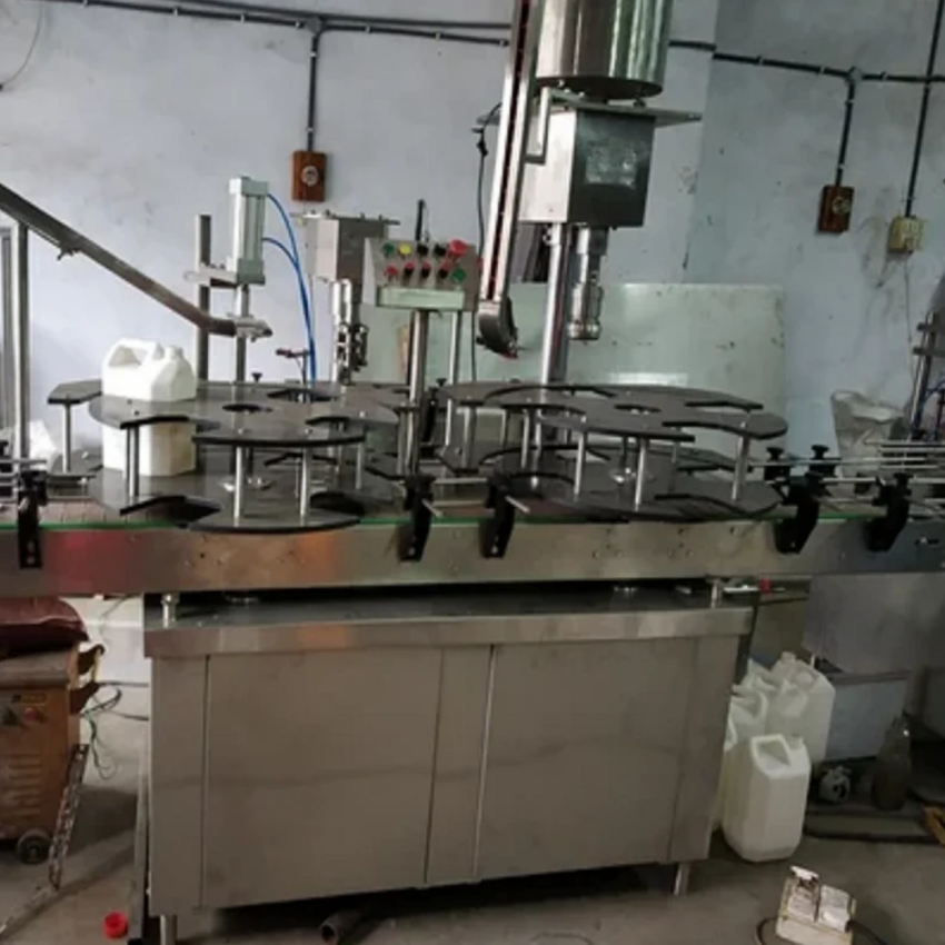 Stainless Steel Automatic Jar Sealing Machine