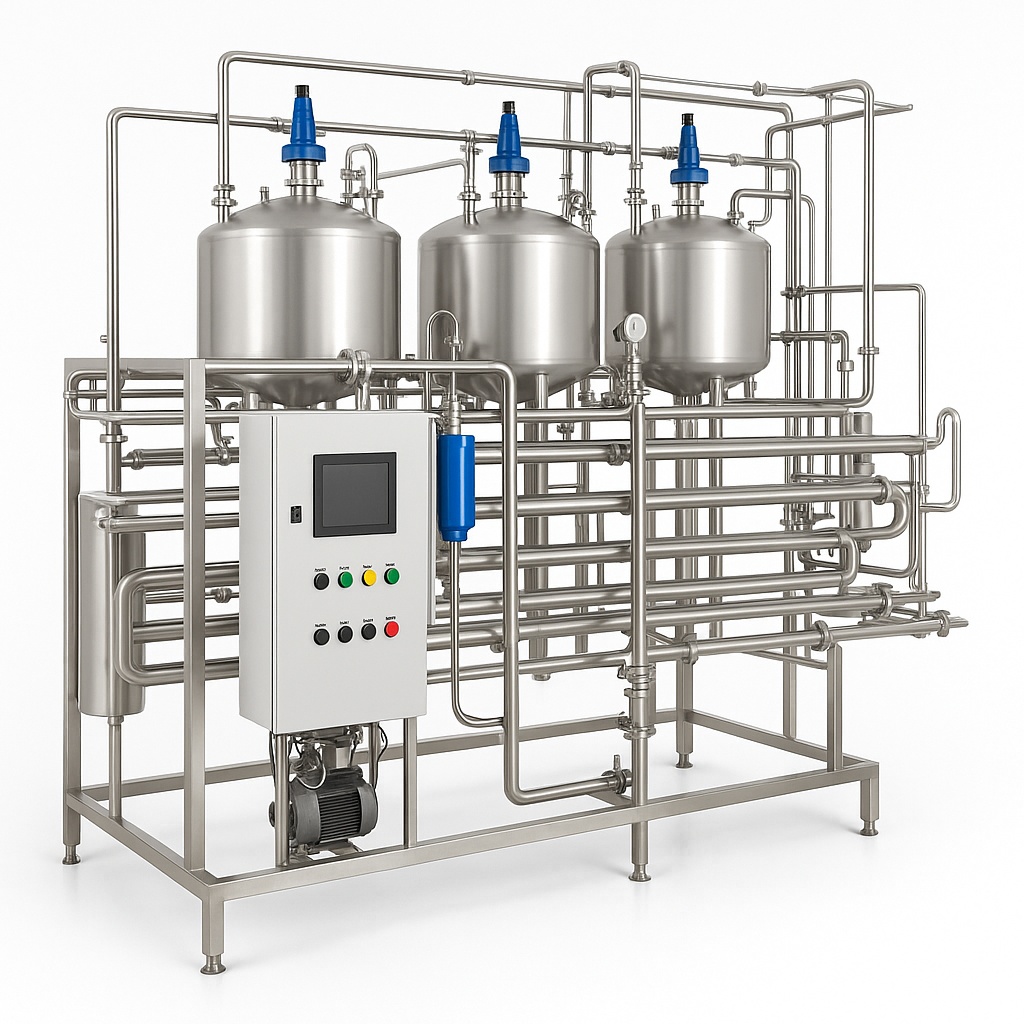 Automated Juice Pasteurization Machine, 500 Liters Per Hour