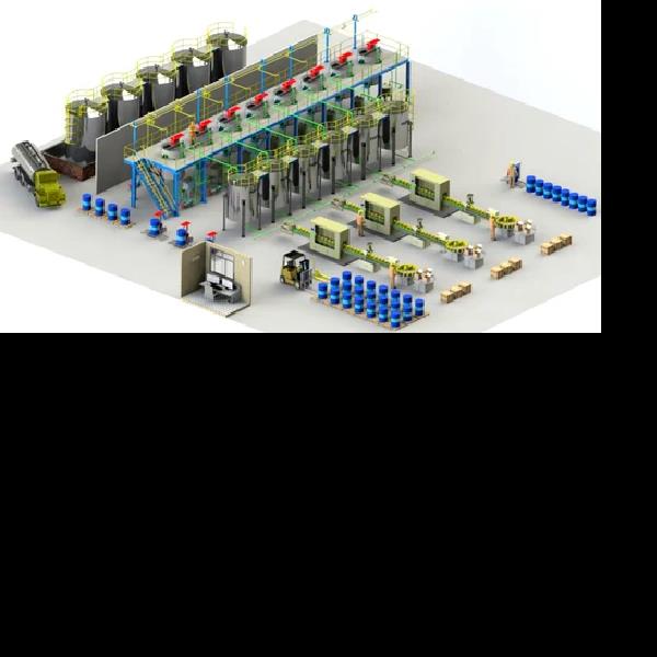 Automatic Lube Oil Blending Plant