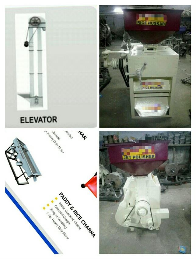 Automated Mini Rice Mill Plant