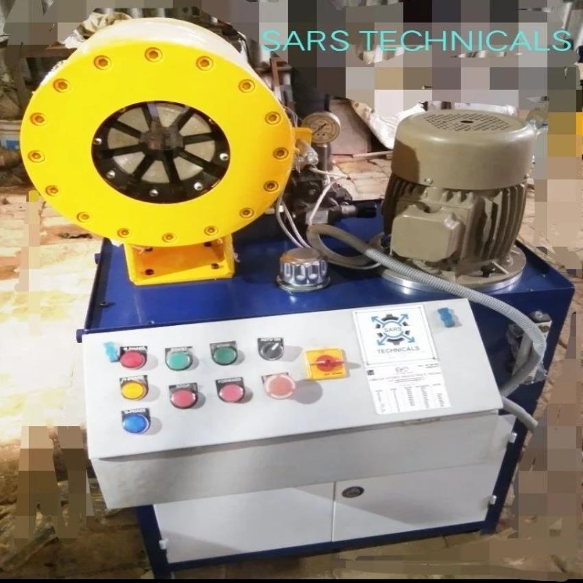 Automatic MS Hose Crimper Machine