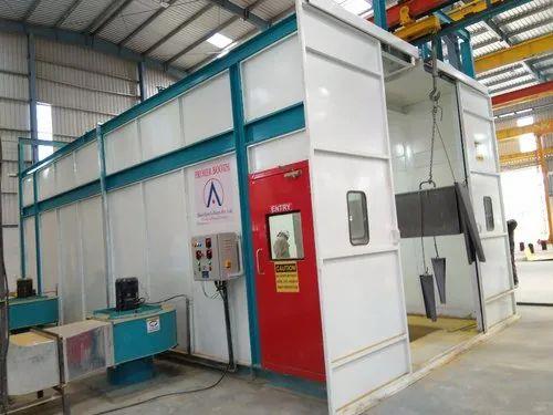 Automated Paint Application Booth