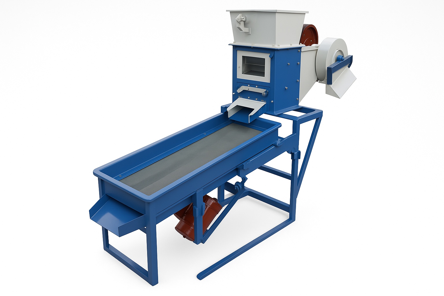 Automatic Grain Grader Winnowers, 500 kg/Hr, 2 Screens