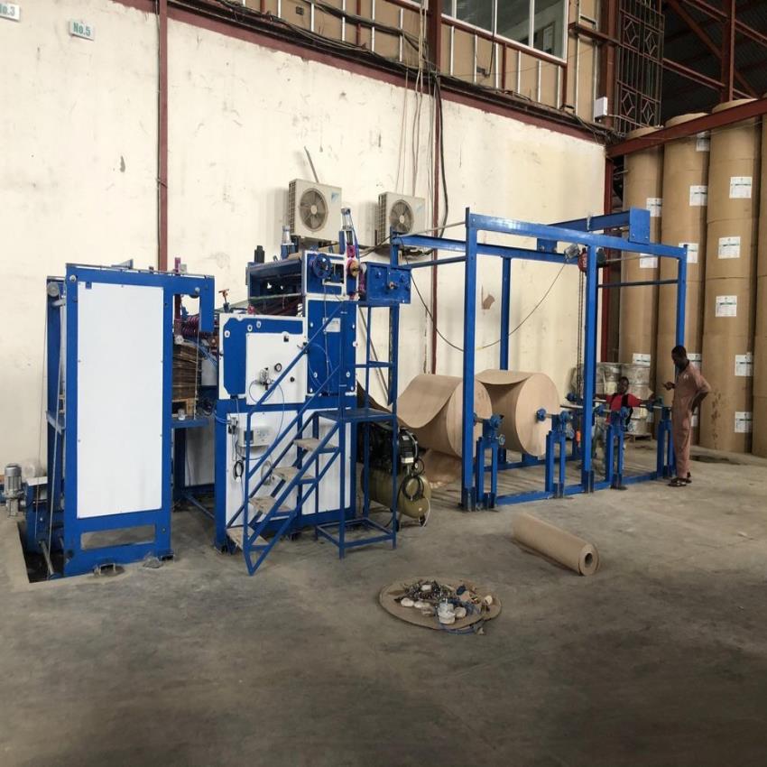 Automatic Paper Roll to Sheet Cutter