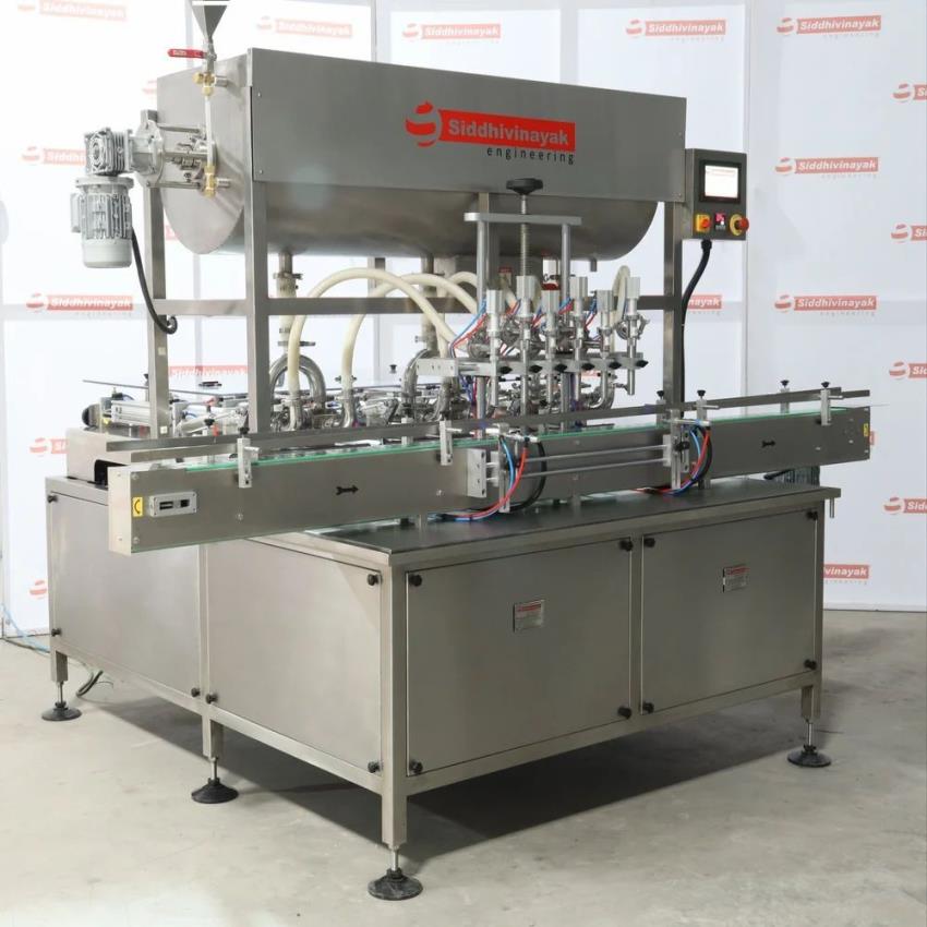 Automatic Paste Piston Filler, 2000 Pcs/Hr