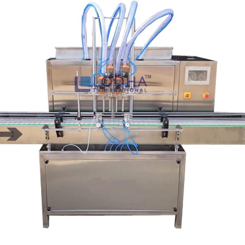 Servo Bottle Liquid Filling Machine for Pesticides