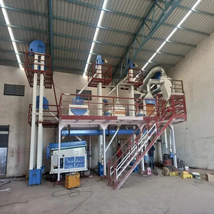 Automatic Wheat Clearing Plant