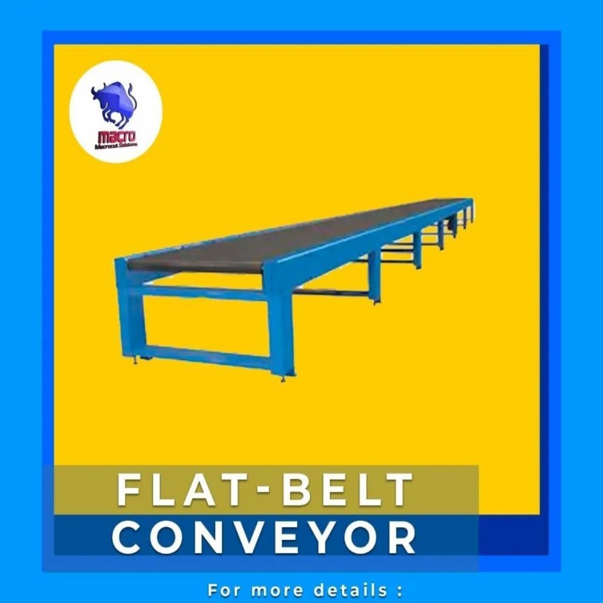 Automatic PVC Flat Belt Conveyor