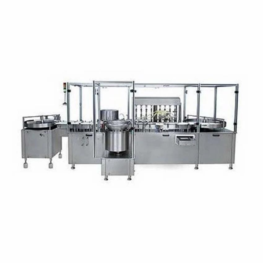 Automatic Servo Vial Filler & Stopper Machine, 80 Vials/min