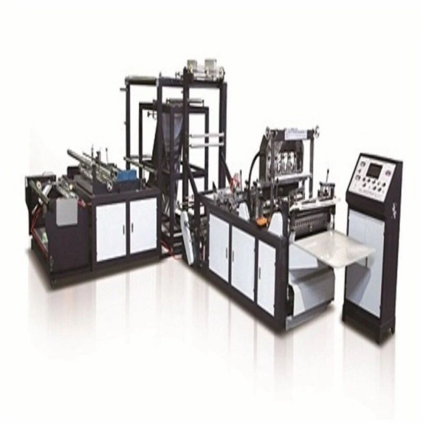 Single Line D/W/U Cut Non-Woven Carry Bag Machine