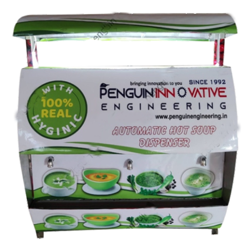 Automatic Soup Hot Chocolate Vending Machine