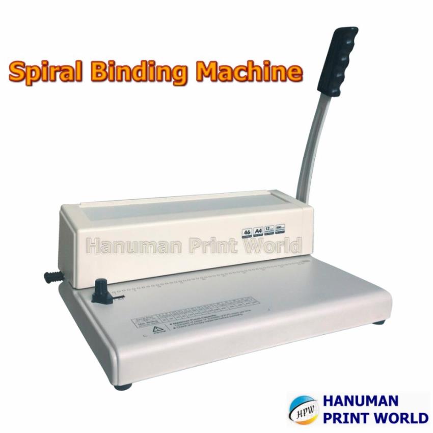 Automatic Spiral Binding Machine