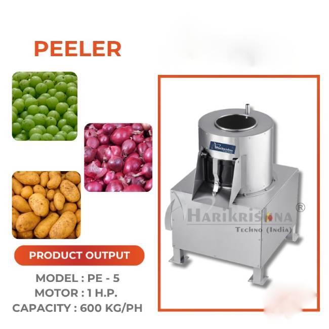 Automatic Stainless Steel Brush Peeler - PEB2000