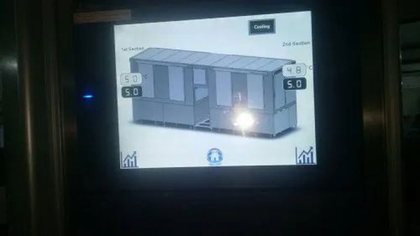 Automatic Stainless Steel Cooling Machine