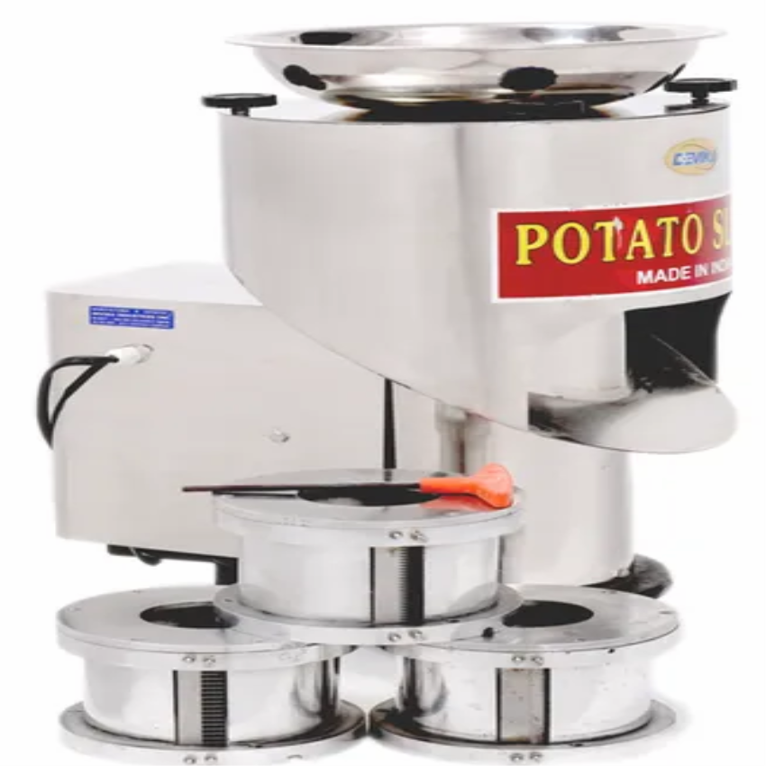 Automatic Potato Slicer/Wafer Machine (SS)
