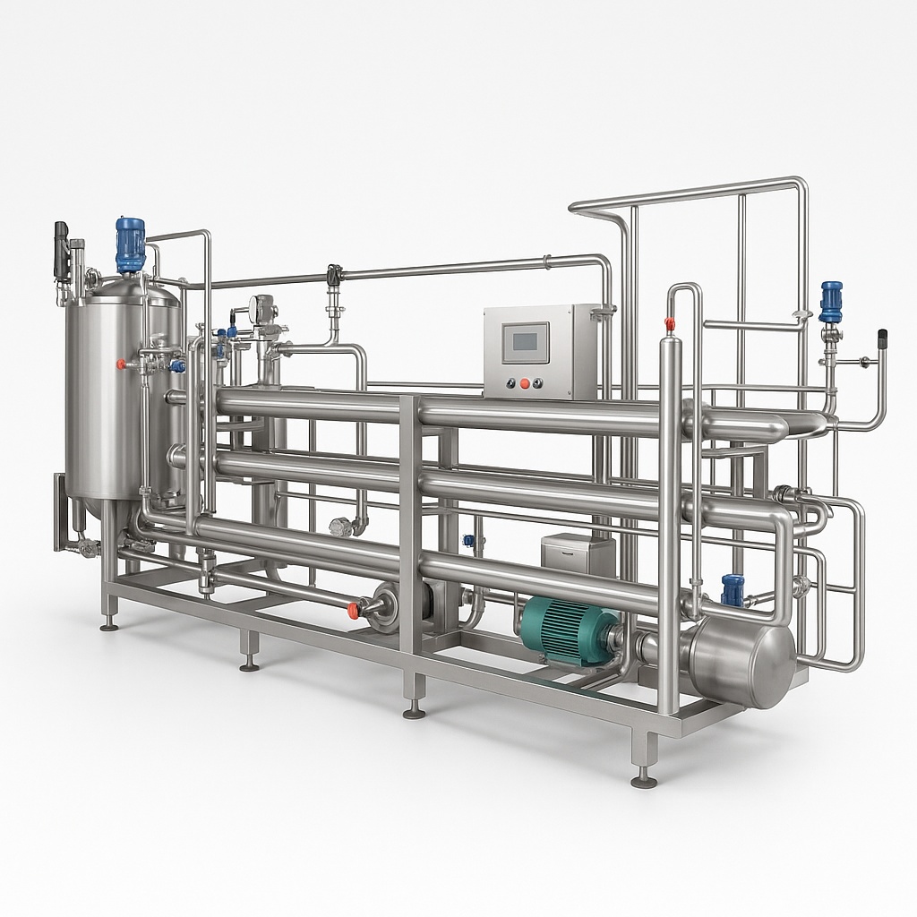 SS Tube Pasteurizer - 1000 LPH