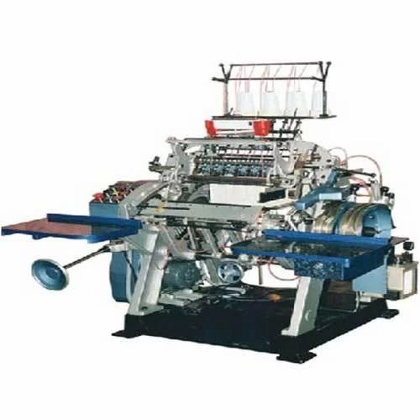 Automated Thread Book Sewing Machine