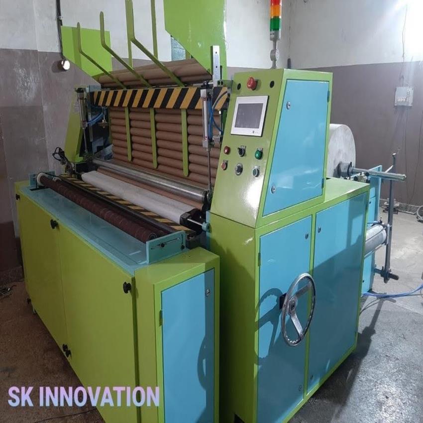 High-Speed Toilet Roll Rewinding Machine