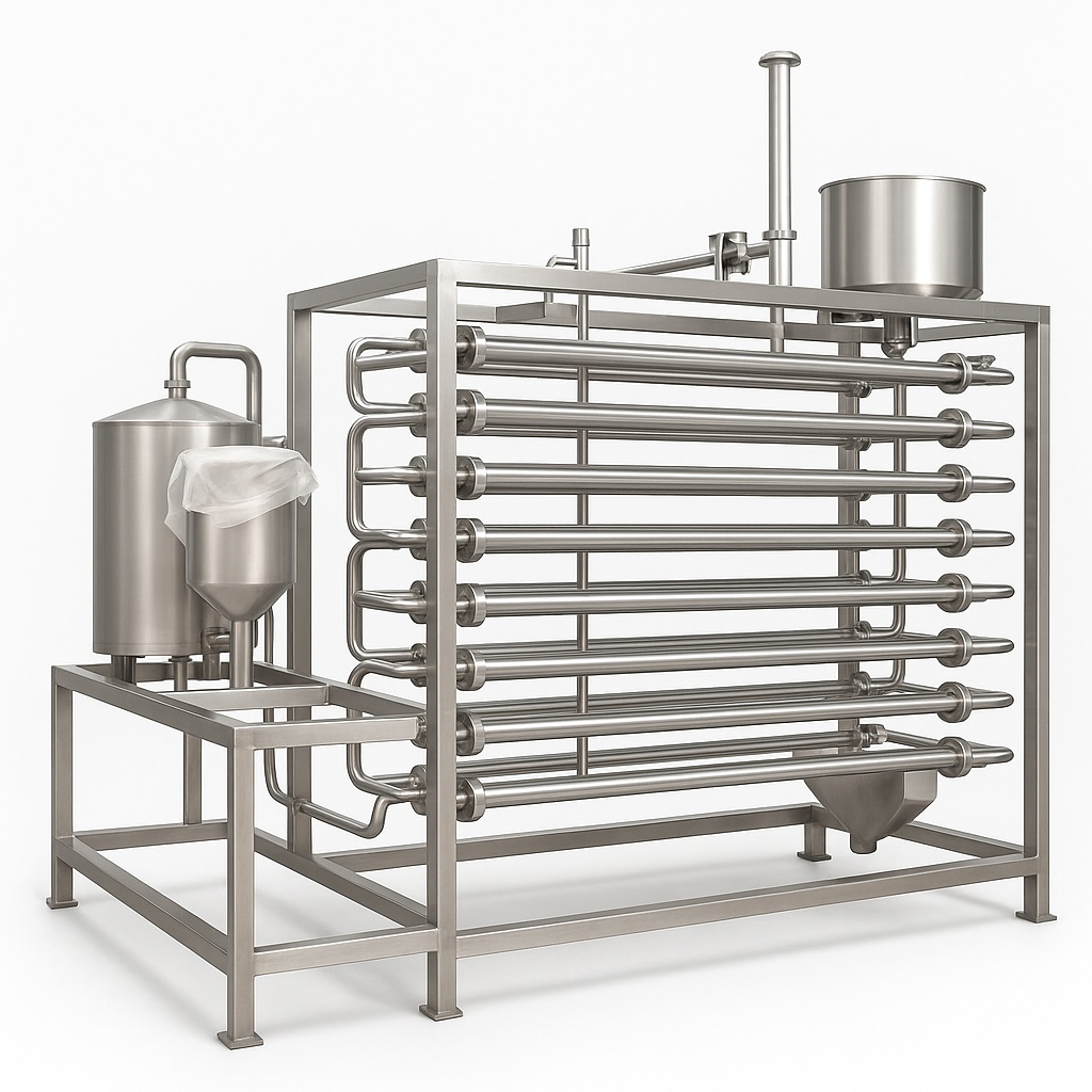 Automated Tubular Pasteurization Machine