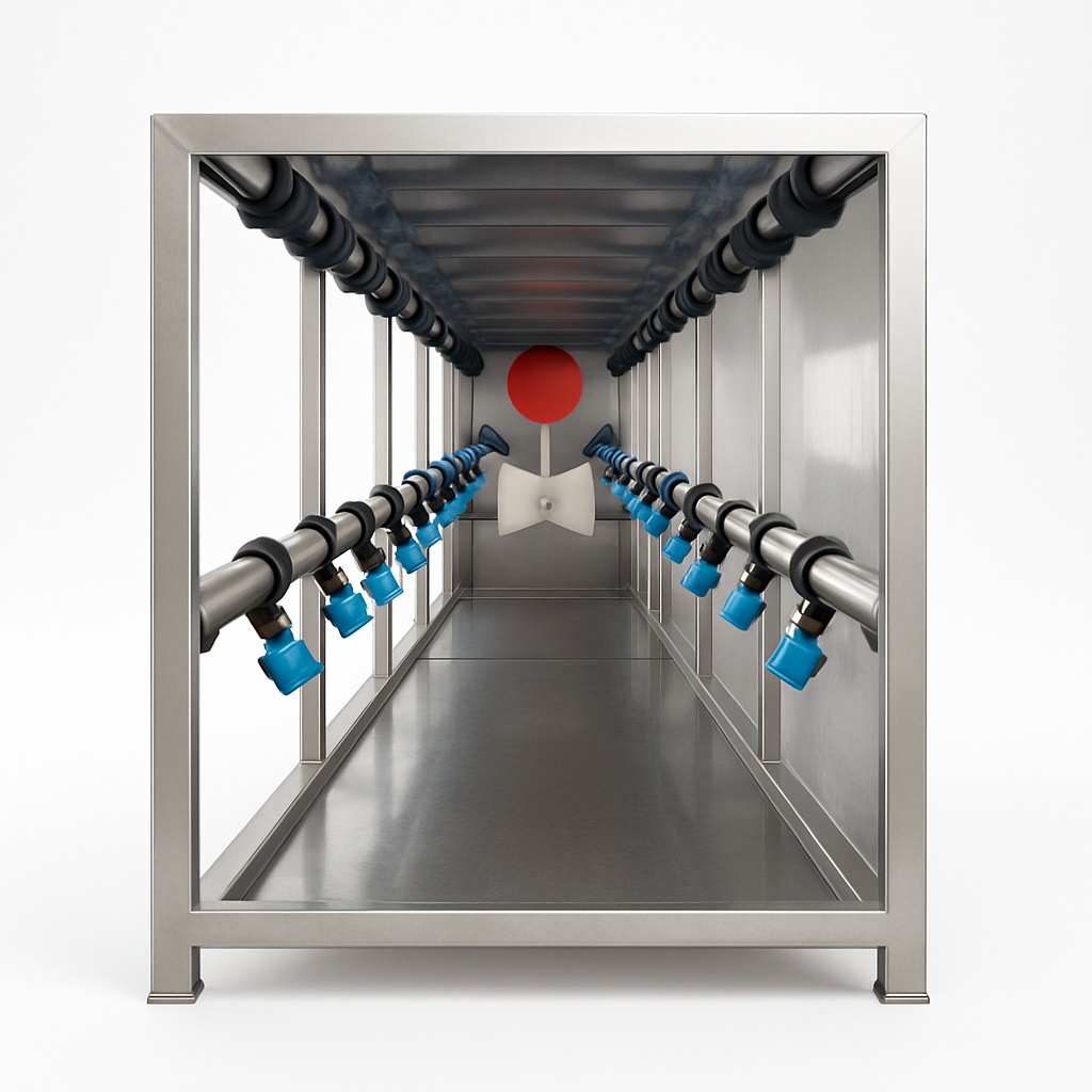 Automated Water Shower Machine