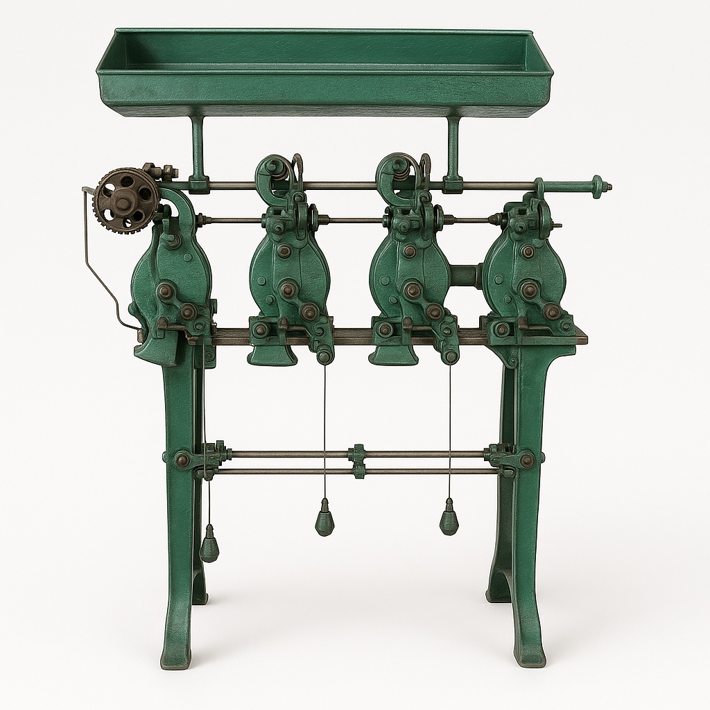 Three Head Automatic Meter Machine (No Motor)