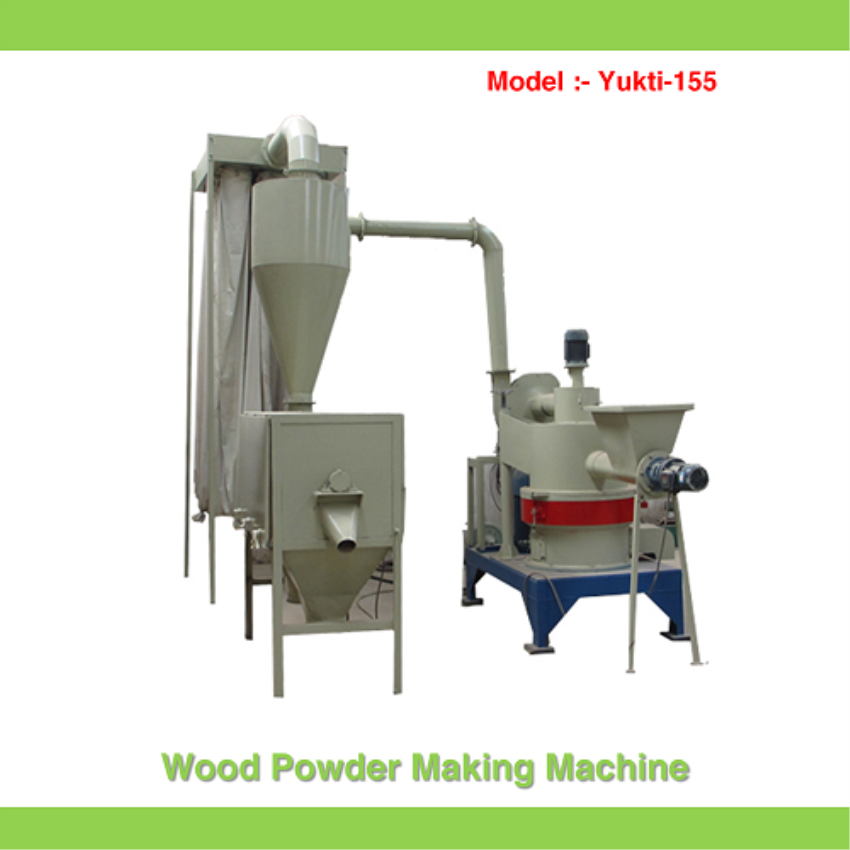 Automatic Wood Powder Machine, 500kg/hr