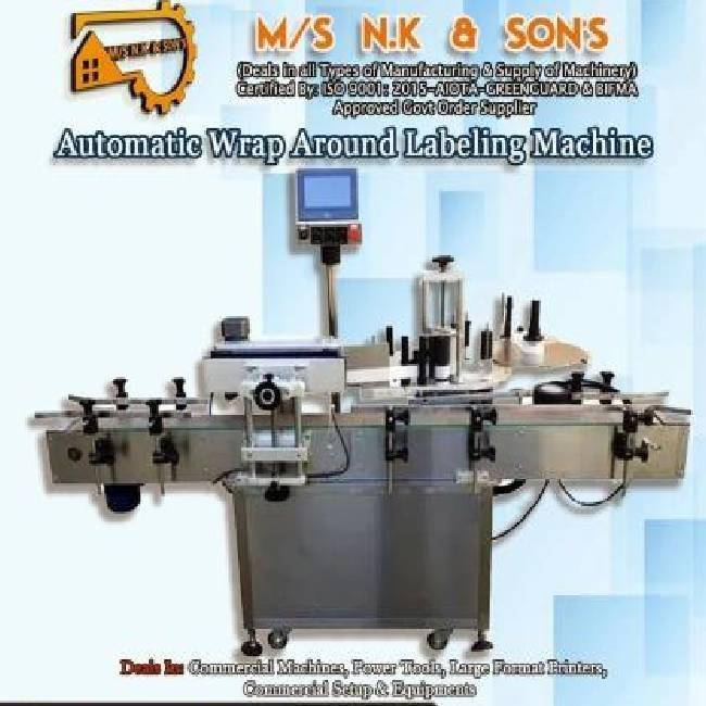 Automated Wrap Around Labelling Machine