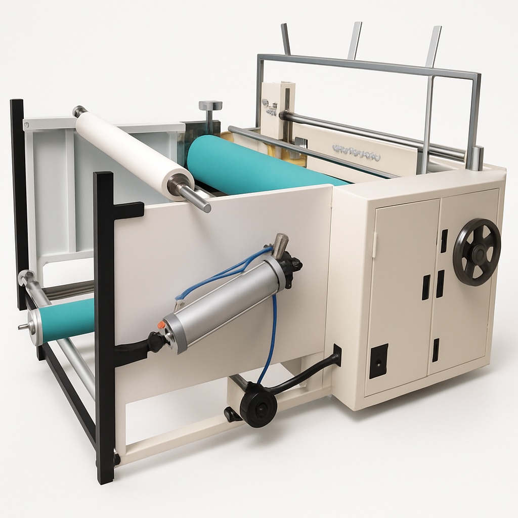 Automatic Ms Neck Paper Roll Rewinder, Industrial, 0-10 Ton/Day