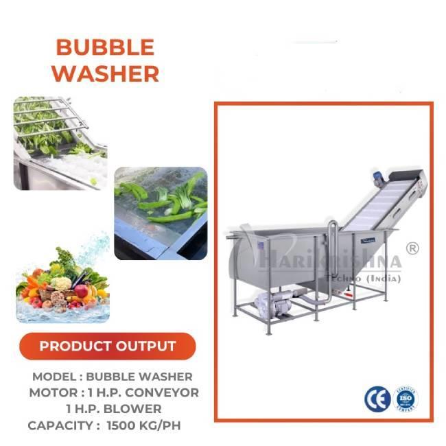 Semi-Automatic SS Vegetable Washing Machine