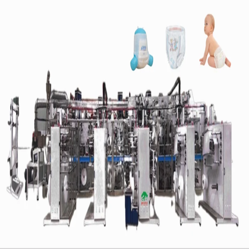 Baby Diaper Manufacturing Machine