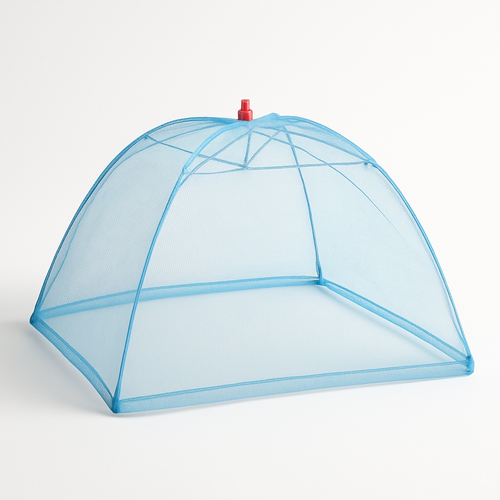 Blue Baby Mosquito Net Device