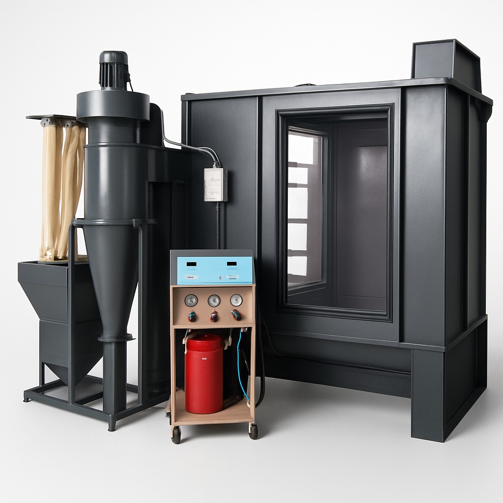 Back-to-Back Powder Recovery Machine