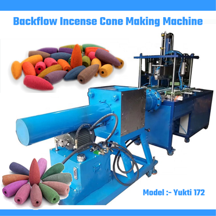 Backflow Dhoop Batti Cone Machine