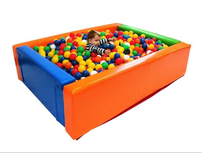 Foam Rectangle Ball Pool for Kids