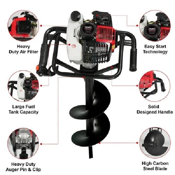 Balwaan Engine Powered Soil Digger, BE-52