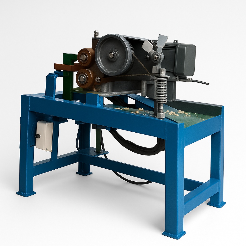 Bamboo Knot Remover Slicer Machine