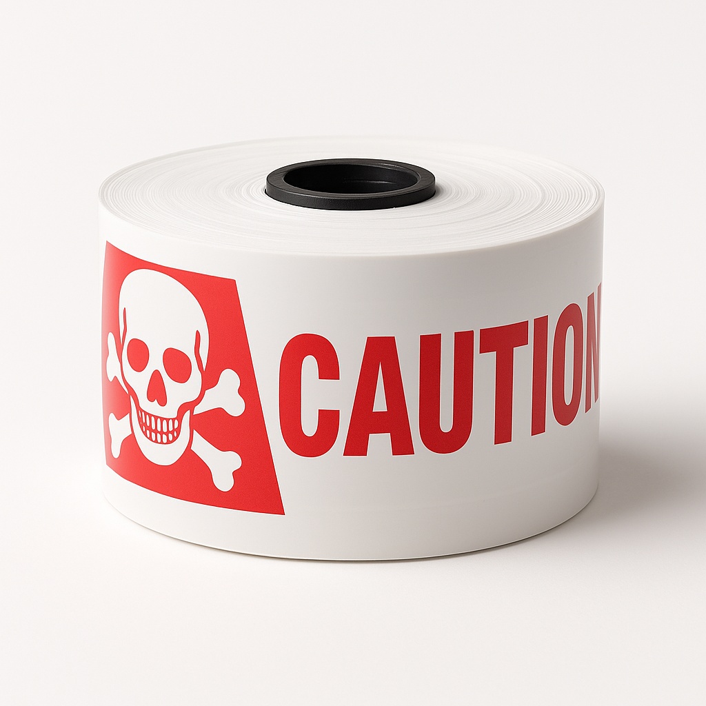 PE Barricade Safety Warning Tape