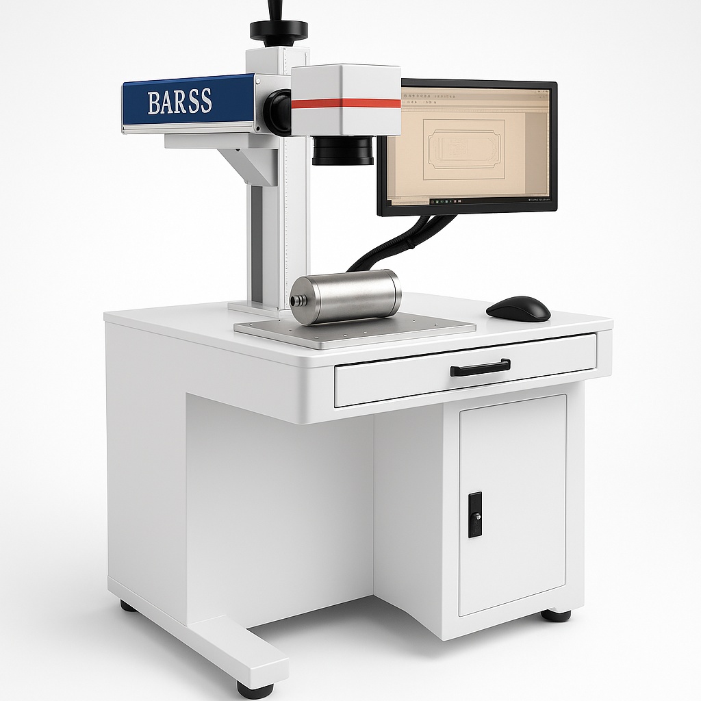 Brass Fiber Laser Engraver