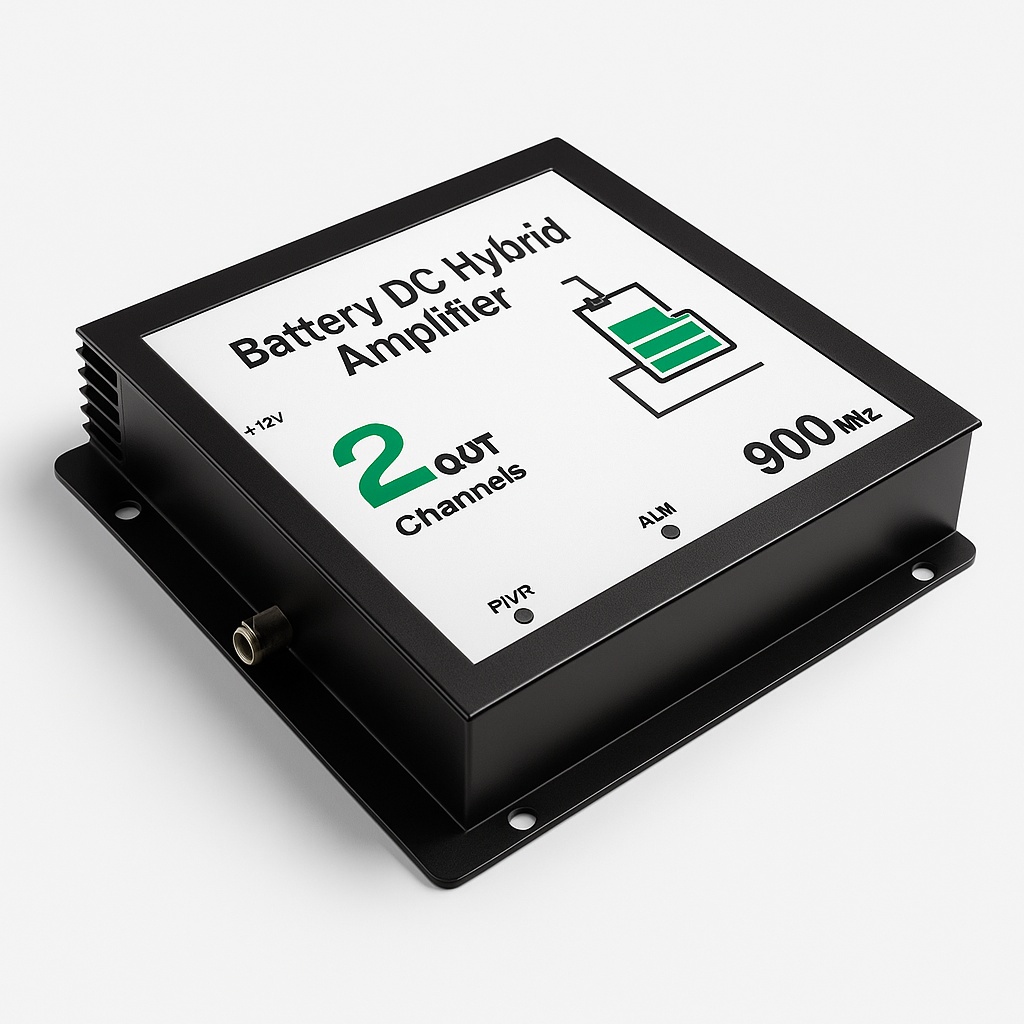 DC Hybrid Amplifier Battery