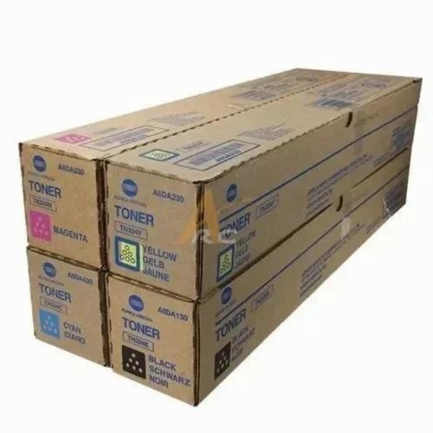 Konica Minolta TN 324 CMYK Toner Cartridge