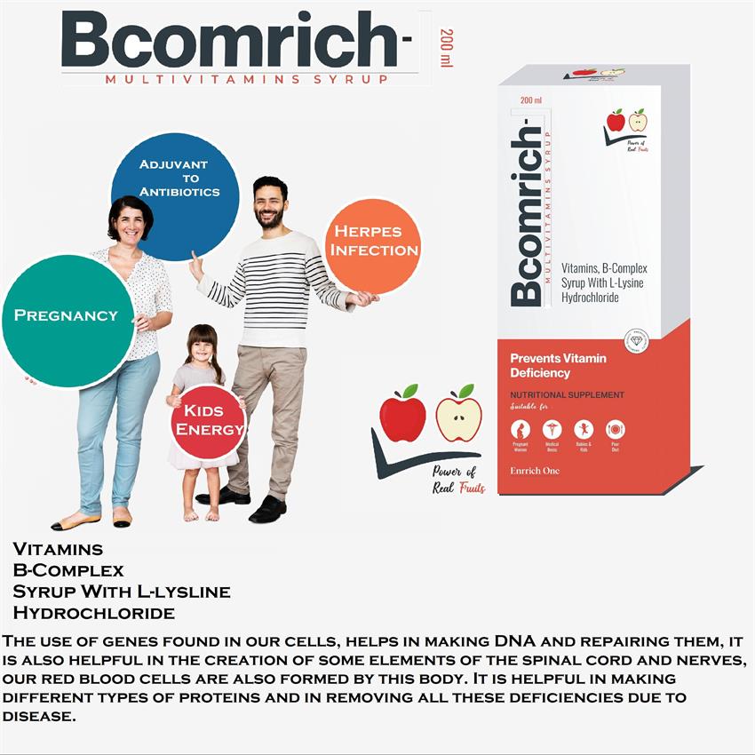 Bcomrich-L Multivitamin Syrup Twin Pack