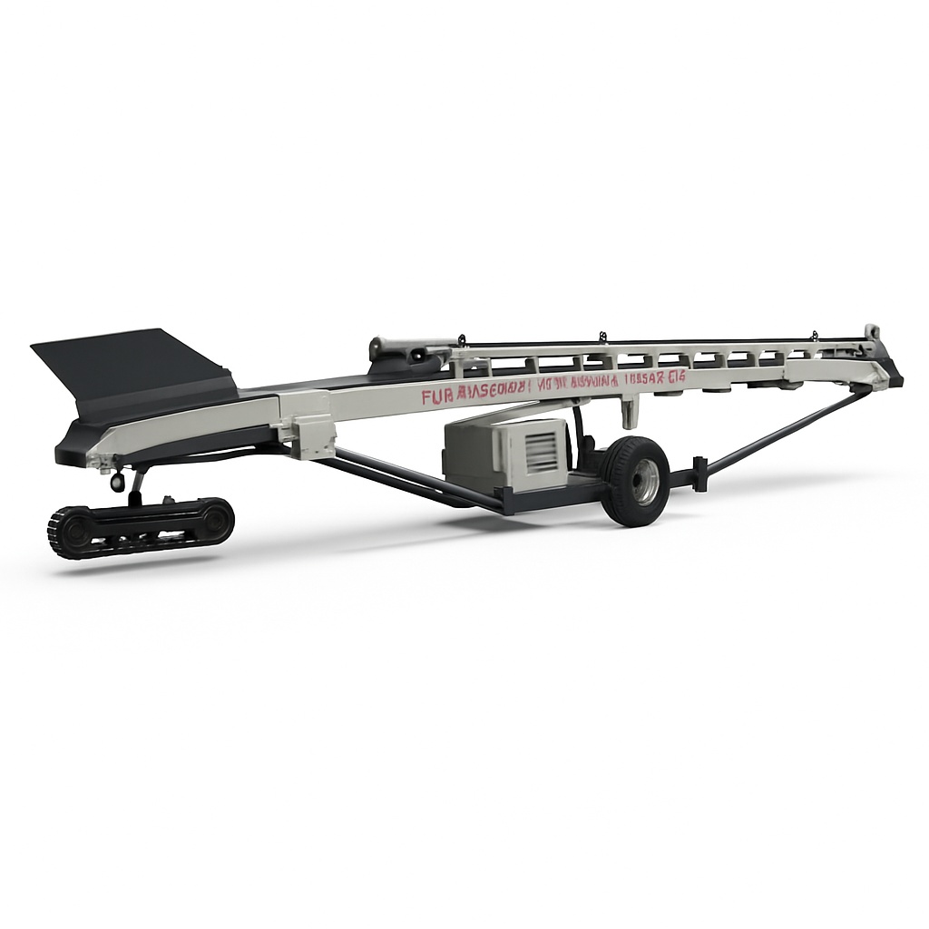 Mobile Radial Belt Stacker