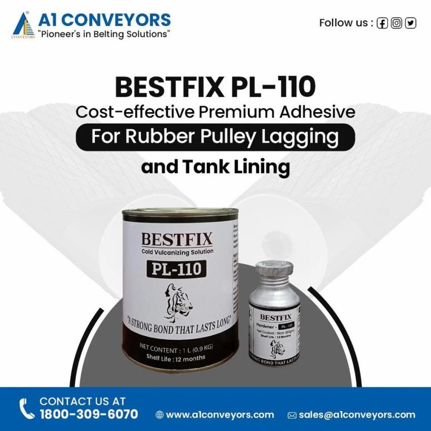 BESTFIX PL-110 Rubber Pulley Lagging Adhesive