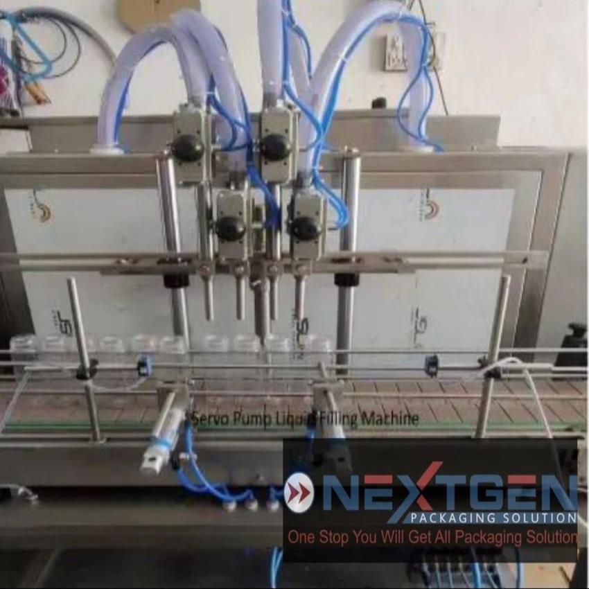 Automated Beverage Filling Machine