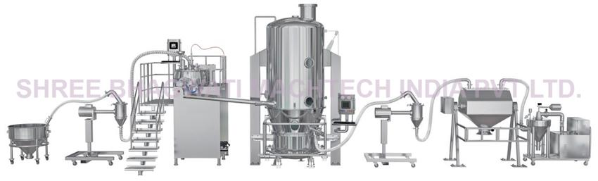 Bhagwati GMP Granulation Line