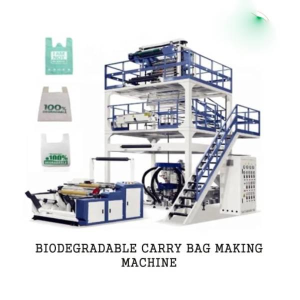Biodegradable Carry Bag Machine