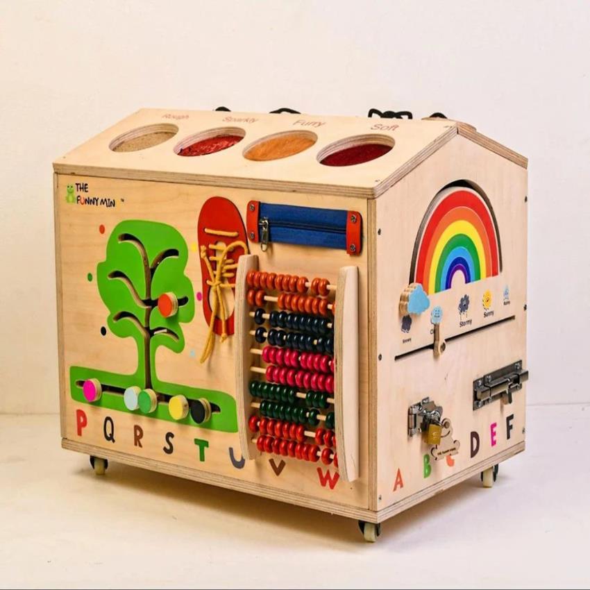 Montessori Wooden Learning House, Ages 4-6