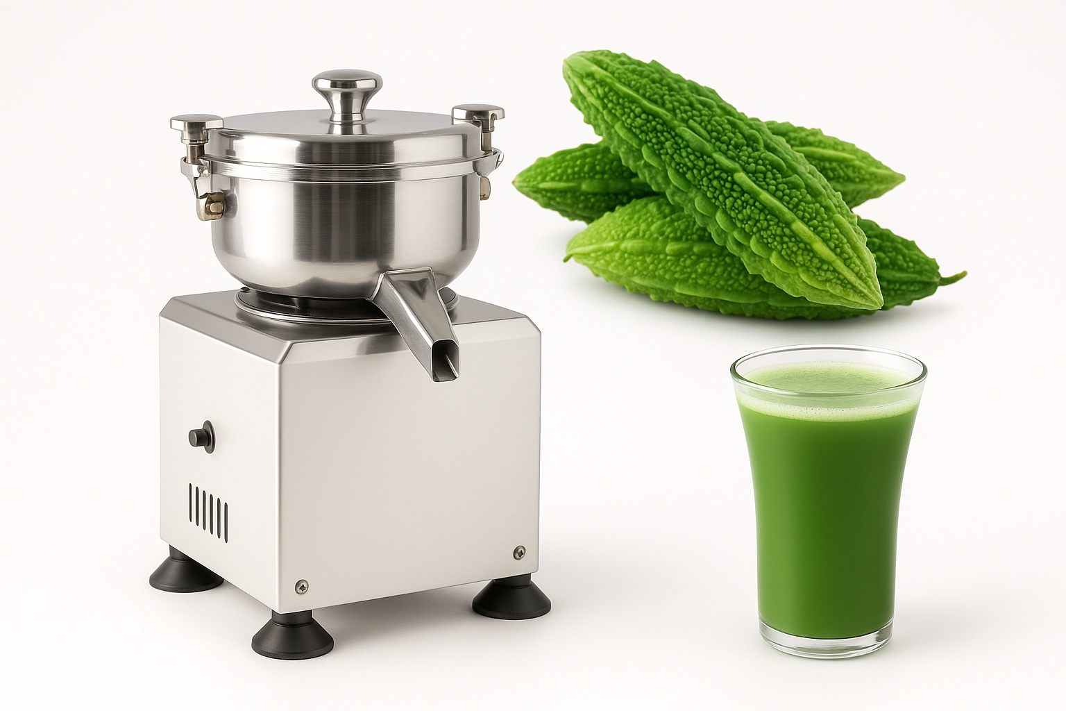Bitter Gourd Juicing Machine