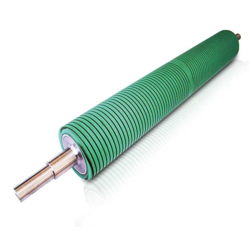 Black Bopp Film Plant Rubber Roller